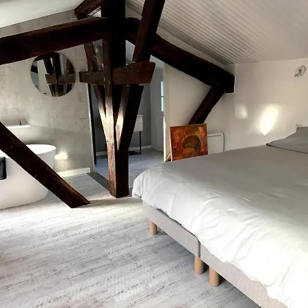 ღ Merciers Duplex De Charme Au Centre Historique Lejlighed *