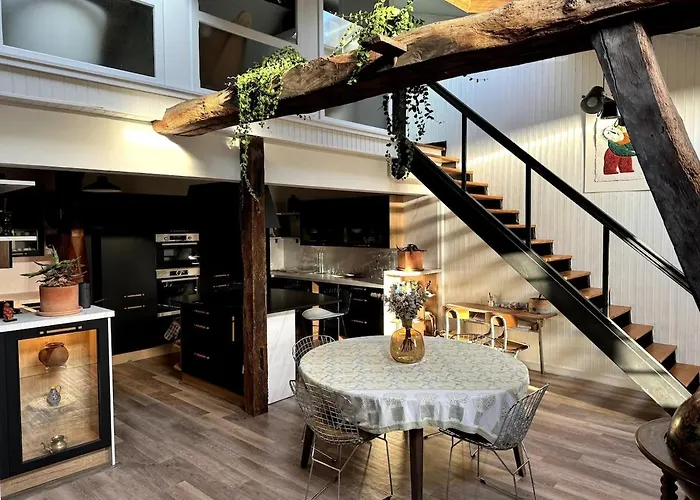 ღ Merciers Duplex De Charme Au Centre Historique