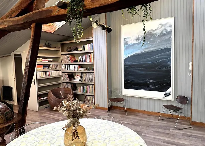 ღ Merciers Duplex de charme au centre historique