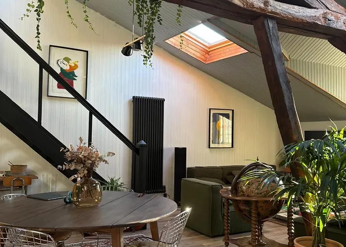 Appartement ღ Merciers Duplex de charme au centre historique La Rochelle (Charente-Maritime)